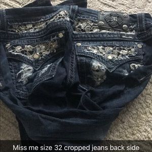 Cropped jeans